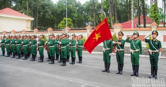 [Ảnh] Tiểu đoàn 180 tích cực luyện tập phục vụ chương trình “Tổ quốc trong tim”