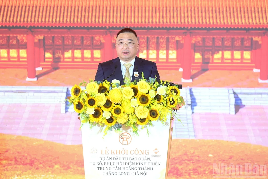 [Ảnh] Tổng Bí thư, Chủ tịch nước Tô Lâm dự Lễ khởi công Dự án đầu tư bảo quản, tu bổ, phục hồi Điện Kính Thiên
