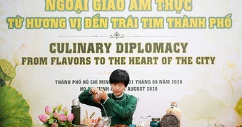 “Ngoại giao ẩm thực - Từ hương vị đến trái tim thành phố”