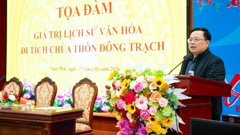 "Đánh thức" di tích chùa Đông Trạch "Đánh thức" di tích chùa Đông Trạch