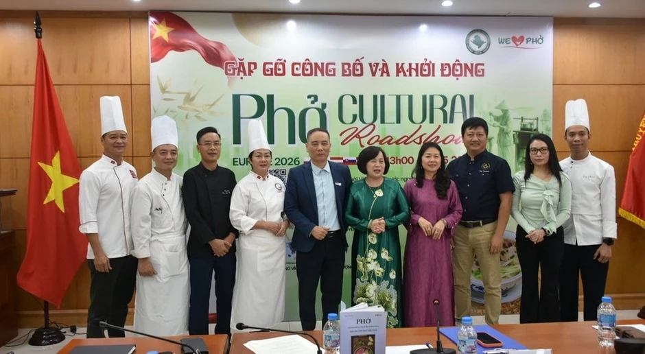 "Phở Cultural Roadshow Europe 2026" - Hành trình lan tỏa niềm tự hào văn hóa Việt Nam ra thế giới "Phở Cultural Roadshow Europe 2026" - Hành trình lan tỏa niềm tự hào văn hóa Việt Nam ra thế giới