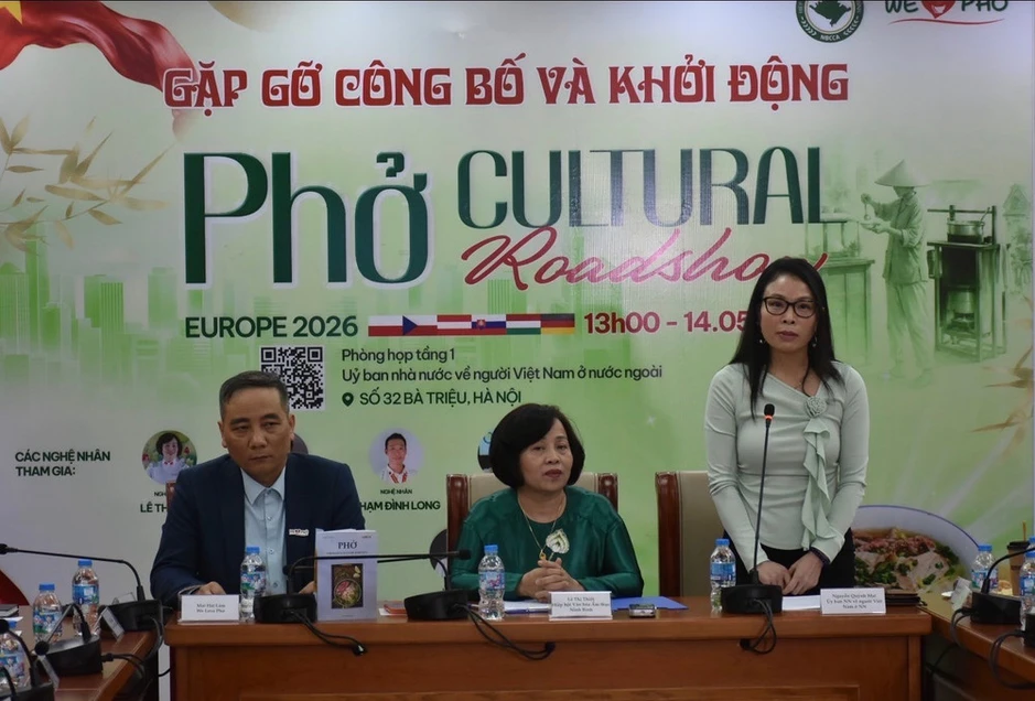"Phở Cultural Roadshow Europe 2026" - Hành trình lan tỏa niềm tự hào văn hóa Việt Nam ra thế giới "Phở Cultural Roadshow Europe 2026" - Hành trình lan tỏa niềm tự hào văn hóa Việt Nam ra thế giới