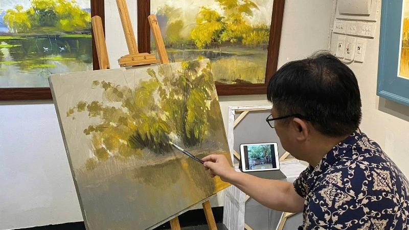 "Sắc quê 11" lan tỏa sức sống từ không gian triển lãm