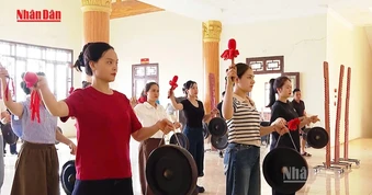 [Video] Tích cực luyện tập chuẩn bị khai mạc Lễ hội Đền Hùng 2026