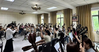 130 nghệ sĩ tỳ bà hội tụ trong chương trình mừng 70 năm thành lập Học viện Âm nhạc Quốc gia Việt Nam