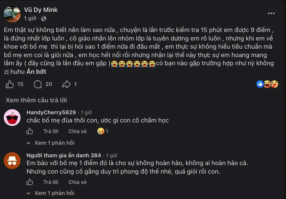 160.000 người trong nhóm 'Con ghét bố mẹ' đang tranh luận gì? 160.000 người trong nhóm 'Con ghét bố mẹ' đang tranh luận gì?