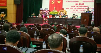 70 năm văn nghệ Quân đội trong hành trình nhà văn-chiến sĩ