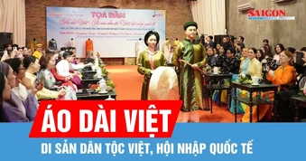 Áo dài - Nhịp cầu văn hóa giữa Việt Nam và bạn bè quốc tế