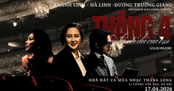 Ba cá tính âm nhạc hội ngộ trong đêm nhạc “Tháng Tư - Lời nói dối của em”