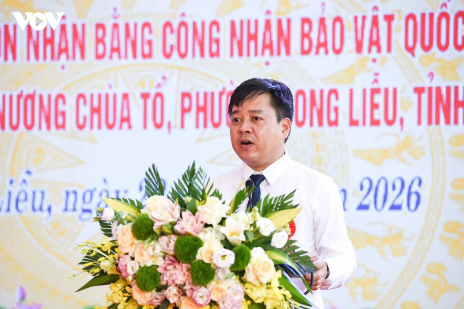 Bắc Ninh đón nhận bằng công nhận Bảo vật quốc gia Tượng Phật Mẫu Man Nương tại chùa Tổ Bắc Ninh đón nhận bằng công nhận Bảo vật quốc gia Tượng Phật Mẫu Man Nương tại chùa Tổ