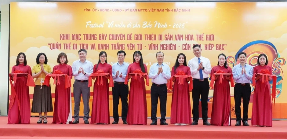 Bắc Ninh trưng bày Quần thể danh thắng Yên Tử - Vĩnh Nghiêm, Côn Sơn Kiếp Bạc
