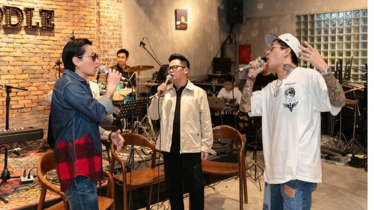Ban nhạc Quả Dưa Hấu dốc sức tập luyện cho concert ''Bản ghi nhớ''