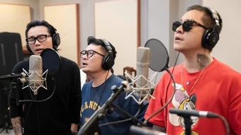 Ban nhạc Quả Dưa Hấu dốc sức tập luyện cho concert ''Bản ghi nhớ''