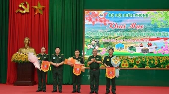 Bộ đội Biên phòng thi sử dụng tiếng dân tộc thiểu số