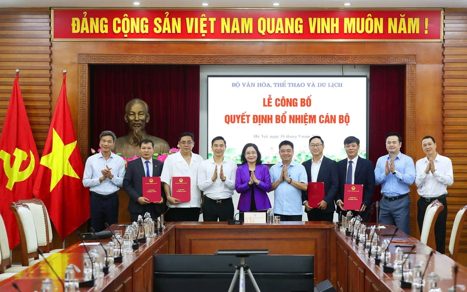 Bộ Văn hóa công bố 4 quyết định bổ nhiệm