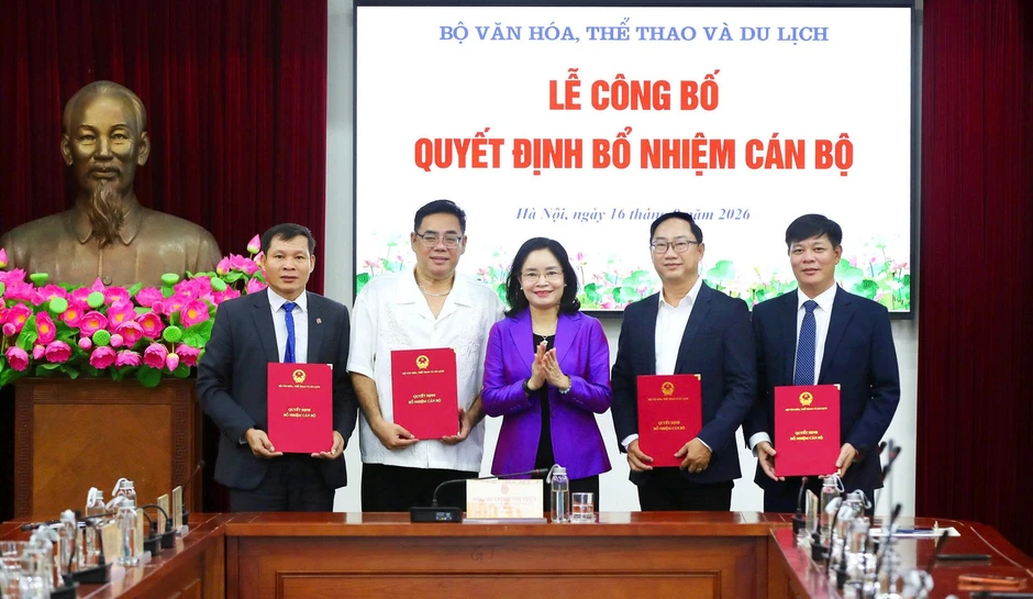 Bộ Văn hóa công bố 4 quyết định bổ nhiệm