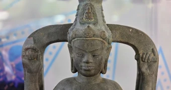 Cận cảnh tượng Avalokitesvara Bắc Bình được công nhận bảo vật quốc gia