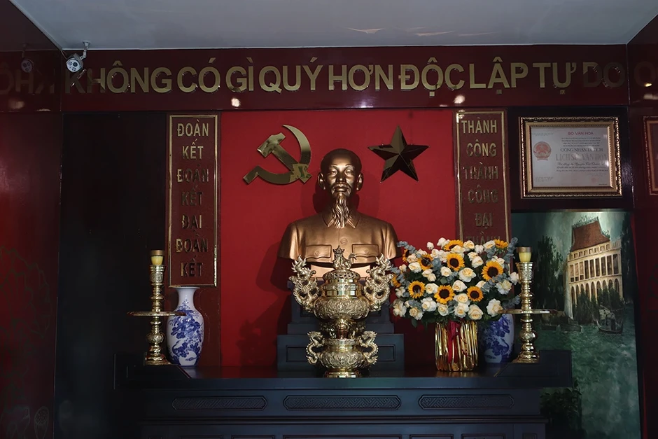 Căn nhà Bác Hồ ở trước khi ra đi tìm đường cứu nước