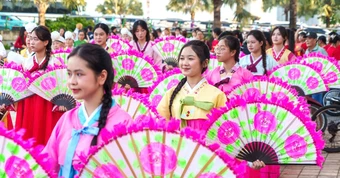 Chuỗi nghệ thuật giao lưu văn hóa Việt Nam - Hàn Quốc kéo dài 4 đêm