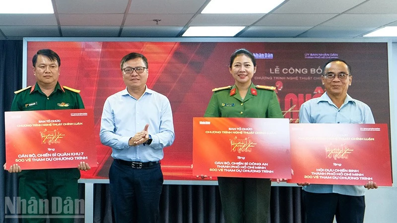 Chương trình nghệ thuật chính luận “Tổ quốc trong tim” 2026: Từng bước xây dựng thương hiệu văn hóa-nghệ thuật có bản sắc riêng Chương trình nghệ thuật chính luận “Tổ quốc trong tim” 2026: Từng bước xây dựng thương hiệu văn hóa-nghệ thuật có bản sắc riêng