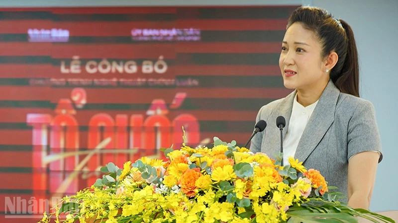 Chương trình nghệ thuật chính luận “Tổ quốc trong tim” 2026: Từng bước xây dựng thương hiệu văn hóa-nghệ thuật có bản sắc riêng Chương trình nghệ thuật chính luận “Tổ quốc trong tim” 2026: Từng bước xây dựng thương hiệu văn hóa-nghệ thuật có bản sắc riêng