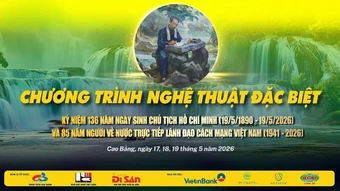 Chương trình nghệ thuật đặc biệt tôn vinh Chủ tịch Hồ Chí Minh tại Cao Bằng