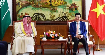 Còn nhiều dư địa hợp tác về văn hóa, thể thao và du lịch giữa Việt Nam-Saudi Arabia