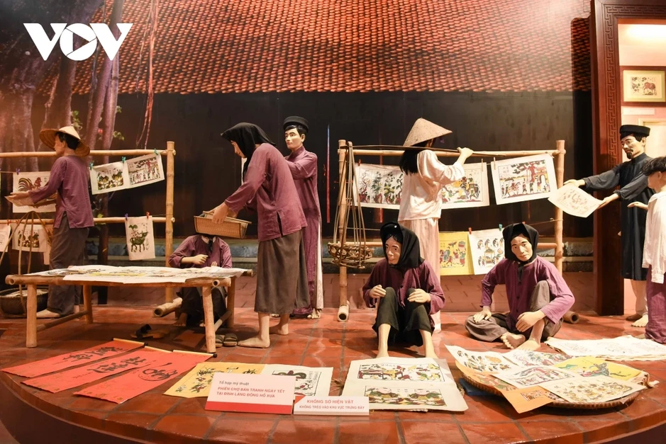 Đặc sắc triển lãm tranh dân gian Việt Nam tại làng nghề Đông Hồ ở Bắc Ninh