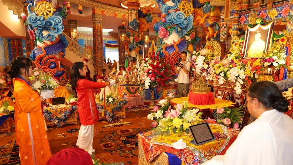 Đại bảo tháp Mandala Tây Thiên tri ân các anh hùng liệt sĩ mùa Vu Lan Đại bảo tháp Mandala Tây Thiên tri ân các anh hùng liệt sĩ mùa Vu Lan