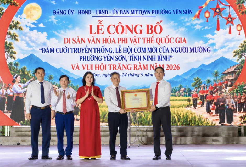Đám cưới của người Mường ở Ninh Bình trở thành Di sản văn hóa phi vật thể Đám cưới của người Mường ở Ninh Bình trở thành Di sản văn hóa phi vật thể
