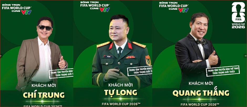 Dàn ‘Táo quân’ sẽ tham gia bình luận World Cup 2026 Dàn ‘Táo quân’ sẽ tham gia bình luận World Cup 2026