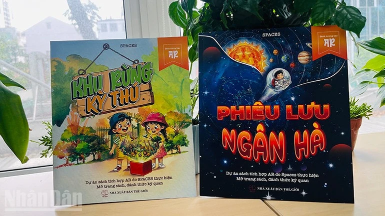 Đánh thức "kỳ quan" trong trẻ bằng bộ sách ứng dụng công nghệ AR Đánh thức "kỳ quan" trong trẻ bằng bộ sách ứng dụng công nghệ AR
