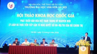Đặt văn hóa và con người vào vị trí trung tâm của chiến lược phát triển quốc gia