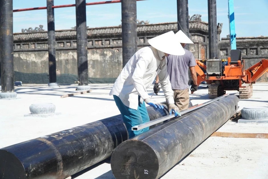 Điện Cần Chánh dần phục hồi sau gần 80 năm bị phá hủy Điện Cần Chánh dần phục hồi sau gần 80 năm bị phá hủy