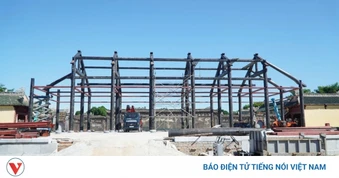 Điện Cần Chánh dần phục hồi sau gần 80 năm bị phá hủy