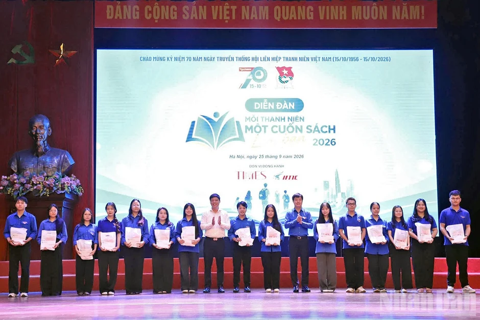 Diễn đàn "Mỗi thanh niên một cuốn sách làm bạn" 2026 có chủ đề về AI Diễn đàn "Mỗi thanh niên một cuốn sách làm bạn" 2026 có chủ đề về AI