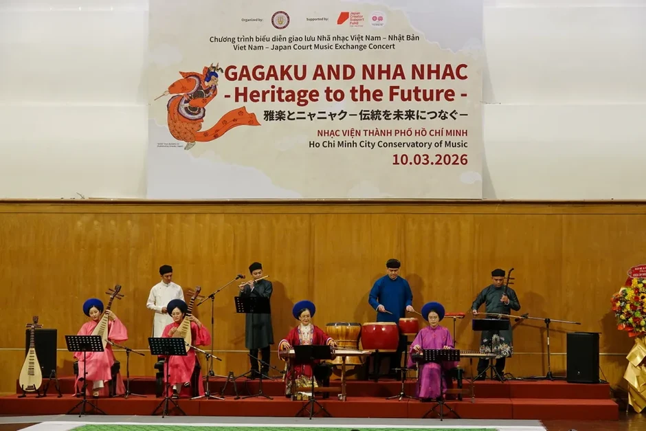 Độc đáo chương trình giao lưu “Gagaku & Nhã nhạc - Heritage to the Future” Độc đáo chương trình giao lưu “Gagaku & Nhã nhạc - Heritage to the Future”