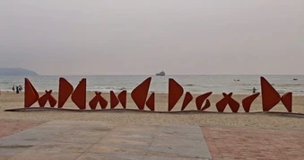 Dòng chữ 'Da Nang Beach' gây tranh cãi