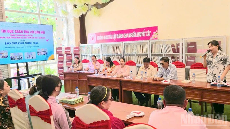 Đồng Tháp: Gieo mầm đam mê đọc sách Đồng Tháp: Gieo mầm đam mê đọc sách