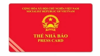 Gia hạn sử dụng thẻ nhà báo kỳ hạn 2021-2025 đến hết ngày 30/6/2026