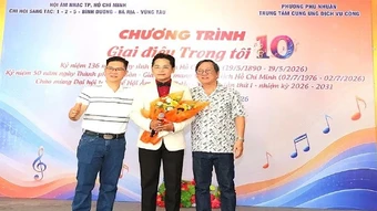 Giai điệu tri ân từ ca khúc “Mừng sinh nhật Bác”