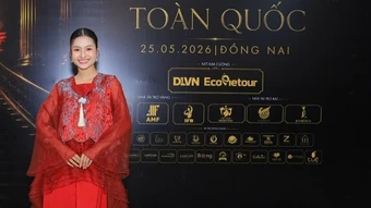 Giám khảo-Hoa hậu Thanh Hà ấn tượng với cuộc thi Hoa hậu doanh nhân hoàn vũ 2026