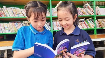 Gieo ý thức tiết kiệm điện cho học sinh từ những trang sách thiếu nhi