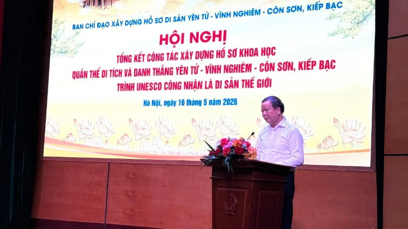 Hành trình đưa quần thể Yên Tử-Vĩnh Nghiêm-Côn Sơn, Kiếp Bạc thành Di sản thế giới Hành trình đưa quần thể Yên Tử-Vĩnh Nghiêm-Côn Sơn, Kiếp Bạc thành Di sản thế giới