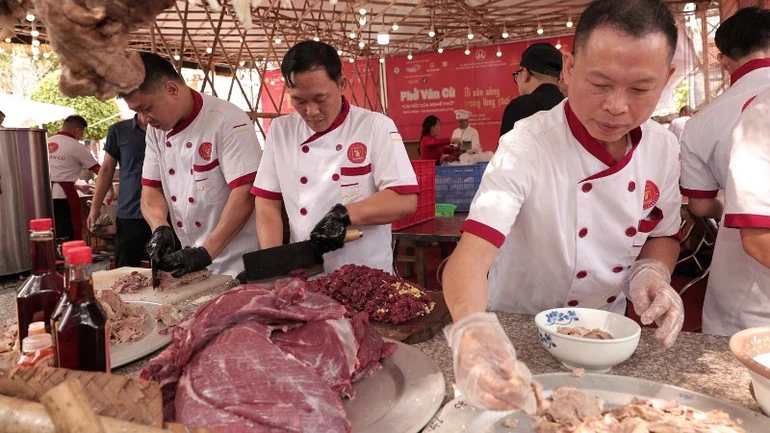 Hành trình phát huy các giá trị di sản ẩm thực phở từ cội nguồn Hành trình phát huy các giá trị di sản ẩm thực phở từ cội nguồn