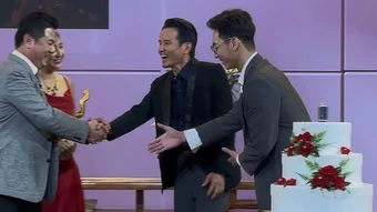 Hồ Quang Mẫn đảm nhận hai vai diễn trong vở kịch “Tin ở hoa hồng”