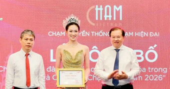 Hoa hậu Nguyễn Phương Linh làm đại sứ 'Chạm Việt Nam 2026'
