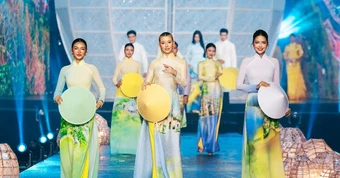 Hoa hậu Thanh Thủy, Bảo Ngọc khoe sắc ở Lễ hội Áo dài