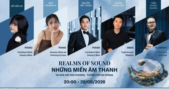 Hòa nhạc “Những miền âm thanh", mở đầu chuỗi hoạt động xây dựng "Thành phố Âm nhạc"