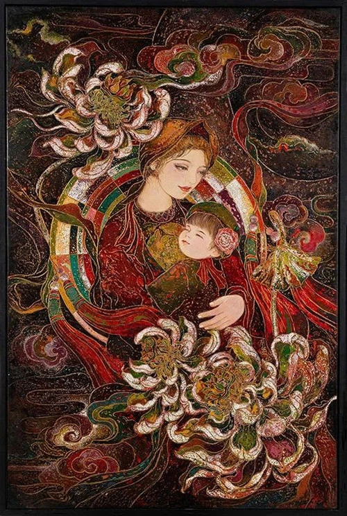 Họa sĩ Nguyễn Ngọc Mai tìm bản ngã trong chiều sâu sơn mài Việt Họa sĩ Nguyễn Ngọc Mai tìm bản ngã trong chiều sâu sơn mài Việt